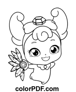 Koolhydraten kleurplaat