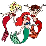 Ariel y hermanas