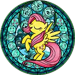 my little pony stained glass