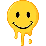 Emojis de rosto de gotejamento