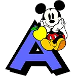 Alfabeto do Mickey Mouse