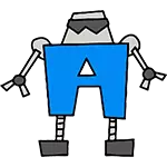 Roboter Alphabet