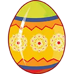 Velikonoční vajíčko dekorace